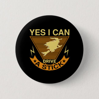 Halloween Ich Kann Ein Schaltgetriebe Fahren Gebur Button