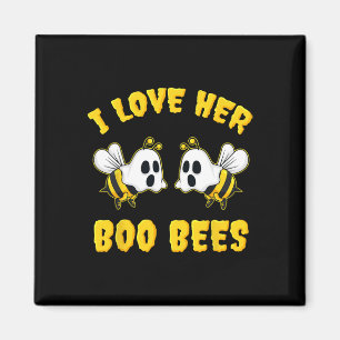 Halloween ich Liebe ihre Boo-Bienen Spaß Magnet