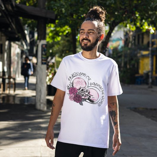 HALLOWEEN ICH SIND SIE UND ICH GEGEN DIE WELTVERLI T-Shirt