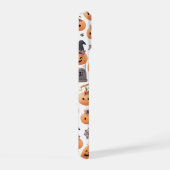 Halloween Icons Muster iPhone Case 15 Hülle (Rechte Seite)