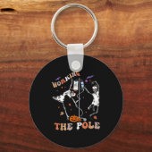 Halloween Icu Er Nurse Working The Le Skeleton Dan Schlüsselanhänger (Vorderseite)