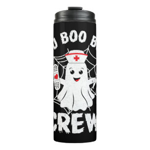 Halloween ICU Kostüme Damen Männer ICU Boo Boo Cre Thermosbecher