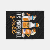 Halloween Icu Nurse Its Profall Y'all Crna Icu Fal Fleecedecke (Vorderseite (Horizontal))