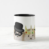 Halloween-Igel-Tasse Tasse (Zentrum)