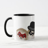 Halloween-Igel-Tasse Tasse (Links)