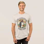 Halloween Igel Tri-Blend Shirt (Vorderseite voll)