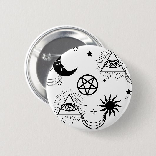 halloween illuminatauge button (Vorne & Hinten)