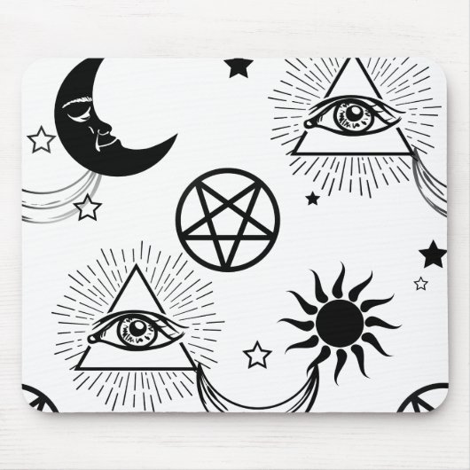 halloween illuminatauge mousepad (Vorne)