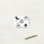 halloween illuminatauge post-it klebezettel (Auf Schreibtisch)