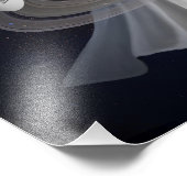 Halloween-Illustration eines Künstlers Fotodruck (Ecke)