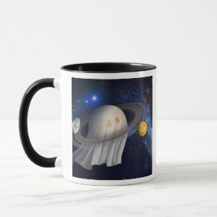 Halloween-Illustration eines Künstlers Tasse