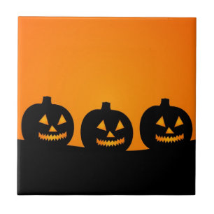 Halloween Illustration Fliese