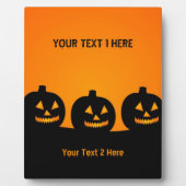 Halloween Illustration Fotoplatte (Vorderseite)