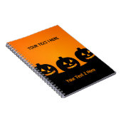 Halloween Illustration Notizblock (Rechte Seite)