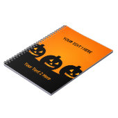 Halloween Illustration Notizblock (Linke Seite)