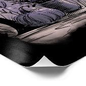 Halloween-Illustration Poster (Ecke)