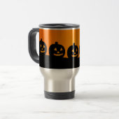 Halloween Illustration Reisebecher (Vorderseite Links)