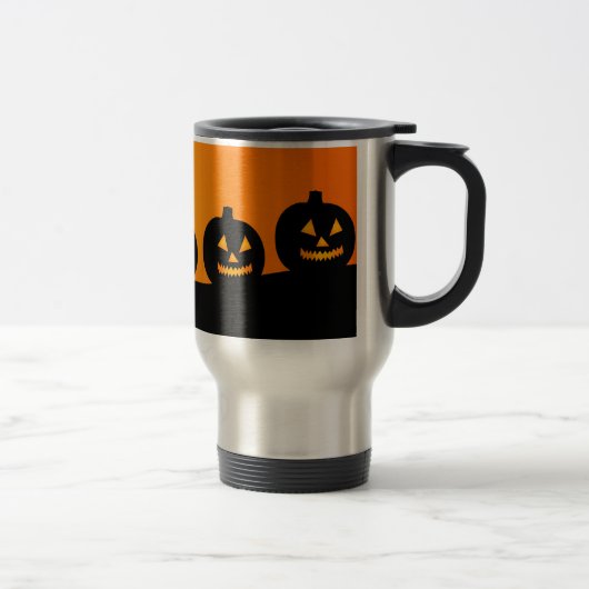 Halloween Illustration Reisebecher (Rechts)