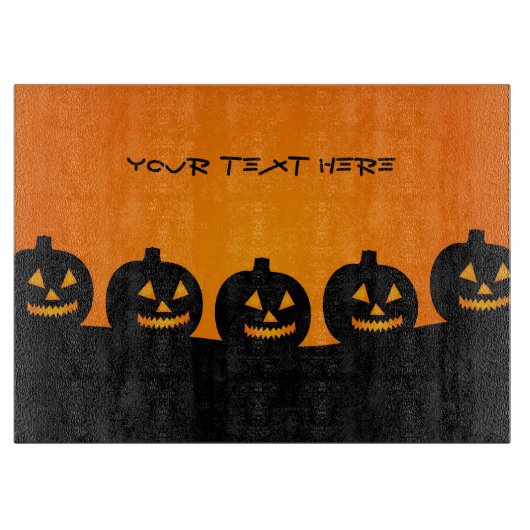 Halloween Illustration-Schneidebrett Schneidebrett (Vorderseite)