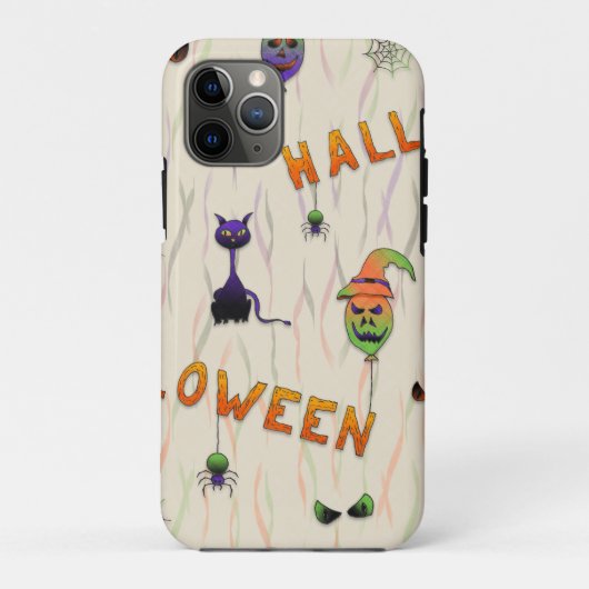 Halloween Illustrations Case-Mate iPhone Hülle (Rückseite)
