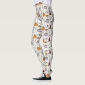 Halloween Illustrations Muster Leggings (Links)
