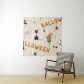 Halloween Illustrations Wandteppich (Beispiel)