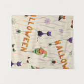 Halloween Illustrations Wandteppich (Vorderseite (Horizontal))