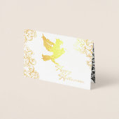 Halloween Illustrationsraven Folienkarte (Vorderseite)