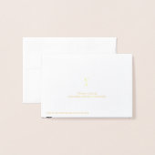 Halloween Illustrationsraven Folienkarte (Rückseite mit Umschlag)