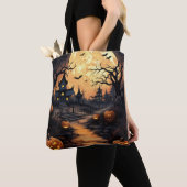Halloween-Illustrationstasche Tasche (Von Nahem)