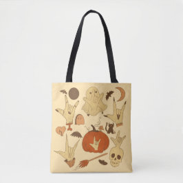 Halloween ILY - ASL Design Tasche