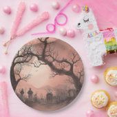 Halloween im Creepy Forest Pappteller (Party)