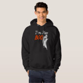 Halloween I'm Her Boo I'm His Witch Matching Coupl Hoodie (Vorne ganz)