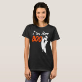 Halloween I'm Her Boo I'm His Witch Matching Coupl T-Shirt (Vorne ganz)