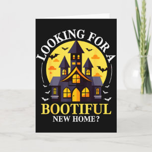 Halloween Immobilienmakler Lustiger Realtor Bootif Karte