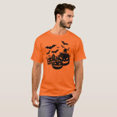 Halloween in black and white T-Shirt (Vorne ganz)