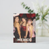 Halloween in Mexiko Postkarte (Stehend Vorderseite)