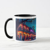 Halloween in New Orleans Tasse (Links)