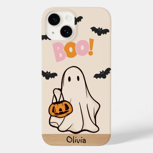 HALLOWEEN INDIVIDUELLE NAME Case-Mate iPhone HÜLLE (Rückseite)
