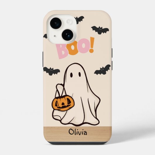 HALLOWEEN INDIVIDUELLE NAME iPhone HÜLLE (Rückseite)