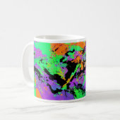 Halloween Ink Spritzer Holiday Tasse (Vorderseite Links)