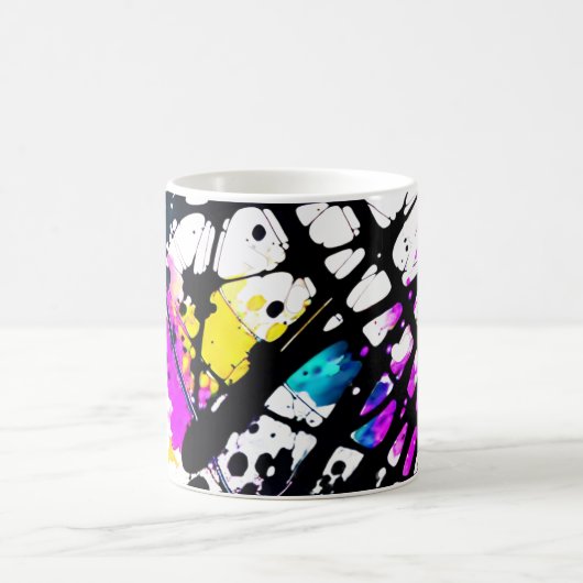Halloween Ink Spritzer Holiday Tasse (Mittel)
