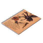 Halloween-InkantationsNotebook Notizblock (Linke Seite)