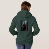 Halloween Inspired ghost Hoodie (Schwarz voll)