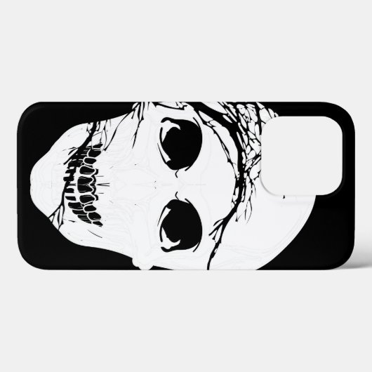 Halloween Inspiried Skull Case-Mate iPhone Hülle (Rückseite (Horizontal))
