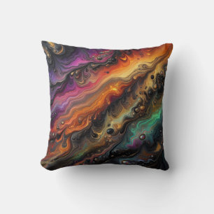Halloween Inspiriert / Waves / Puddle Pour Kissen