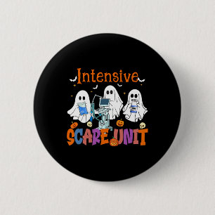 Halloween Intensivstation Ghost Nury II Button