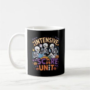 Halloween-Intensivstation-Krankenschwester-Skelett Kaffeetasse