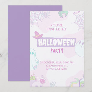 Halloween Invite Einladung