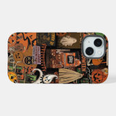 halloween iPhone 15 hülle (Rückseite (Horizontal))